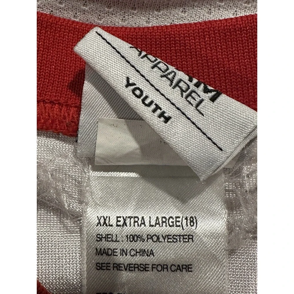 Team Apparel Kansas City Chiefs Youth 2XL XXL McCluster #22 Football Jersey NFL - Picture 4 of 7